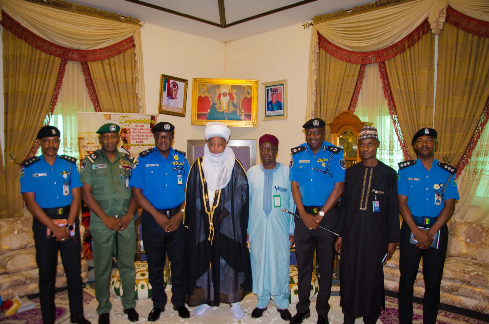 Sokoto CP Visits Sultan, Seeks Traditional Support Against Insecurity
